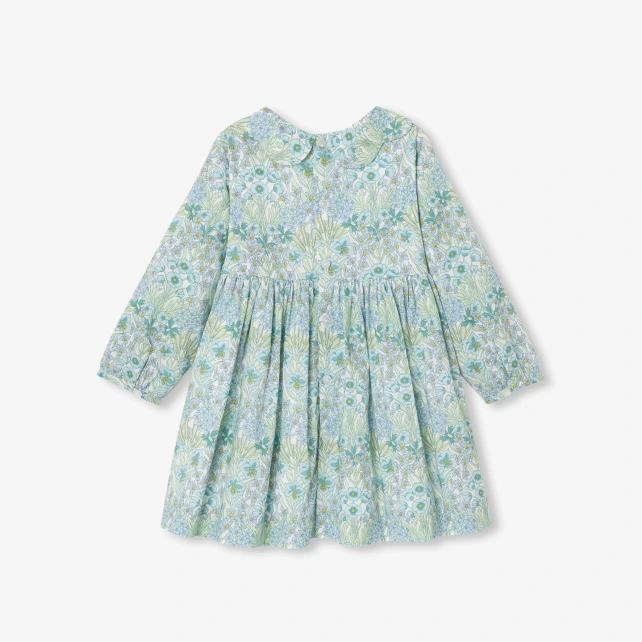 Liberty花瓣領洋裝